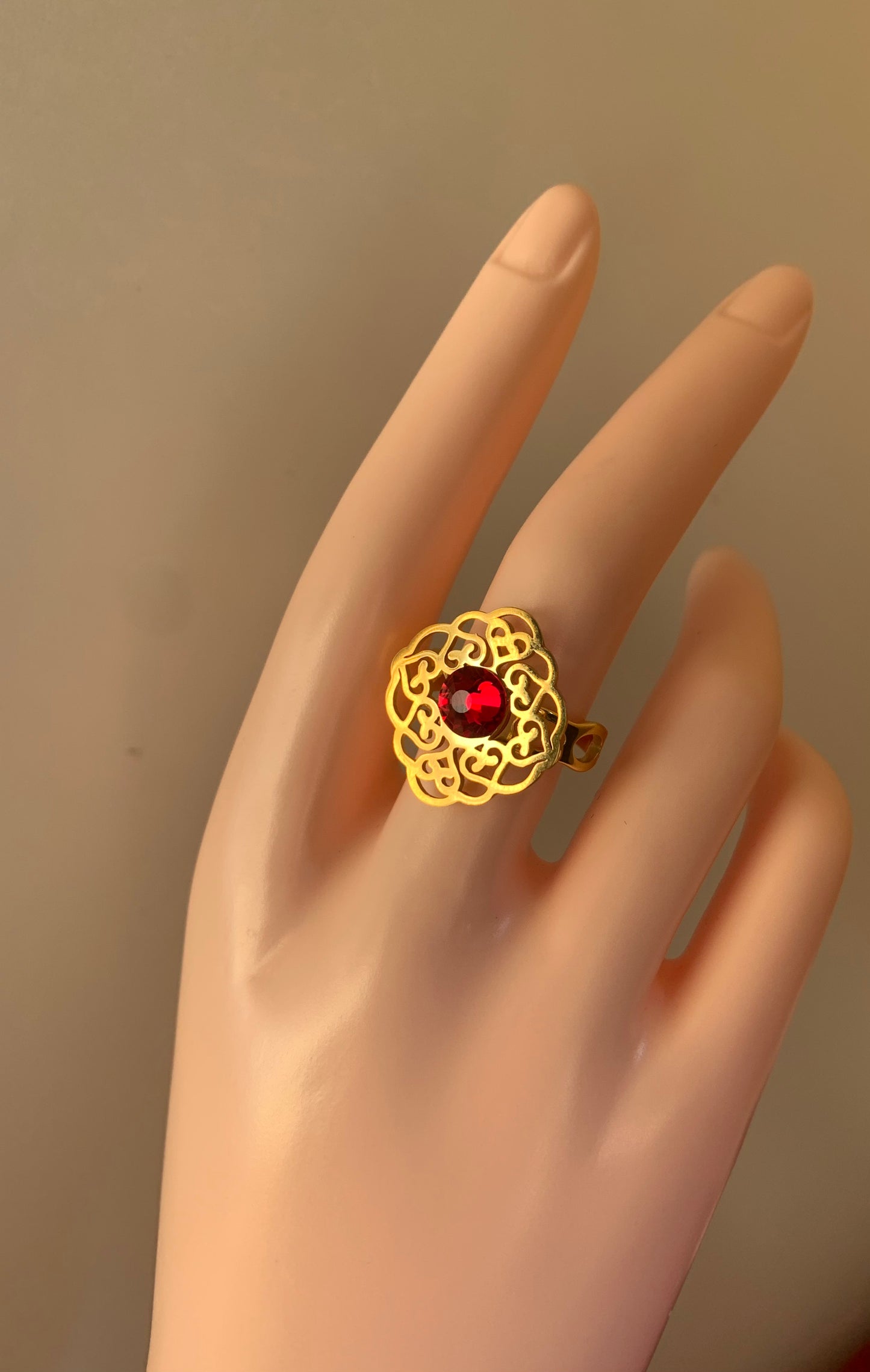Red Love Ring