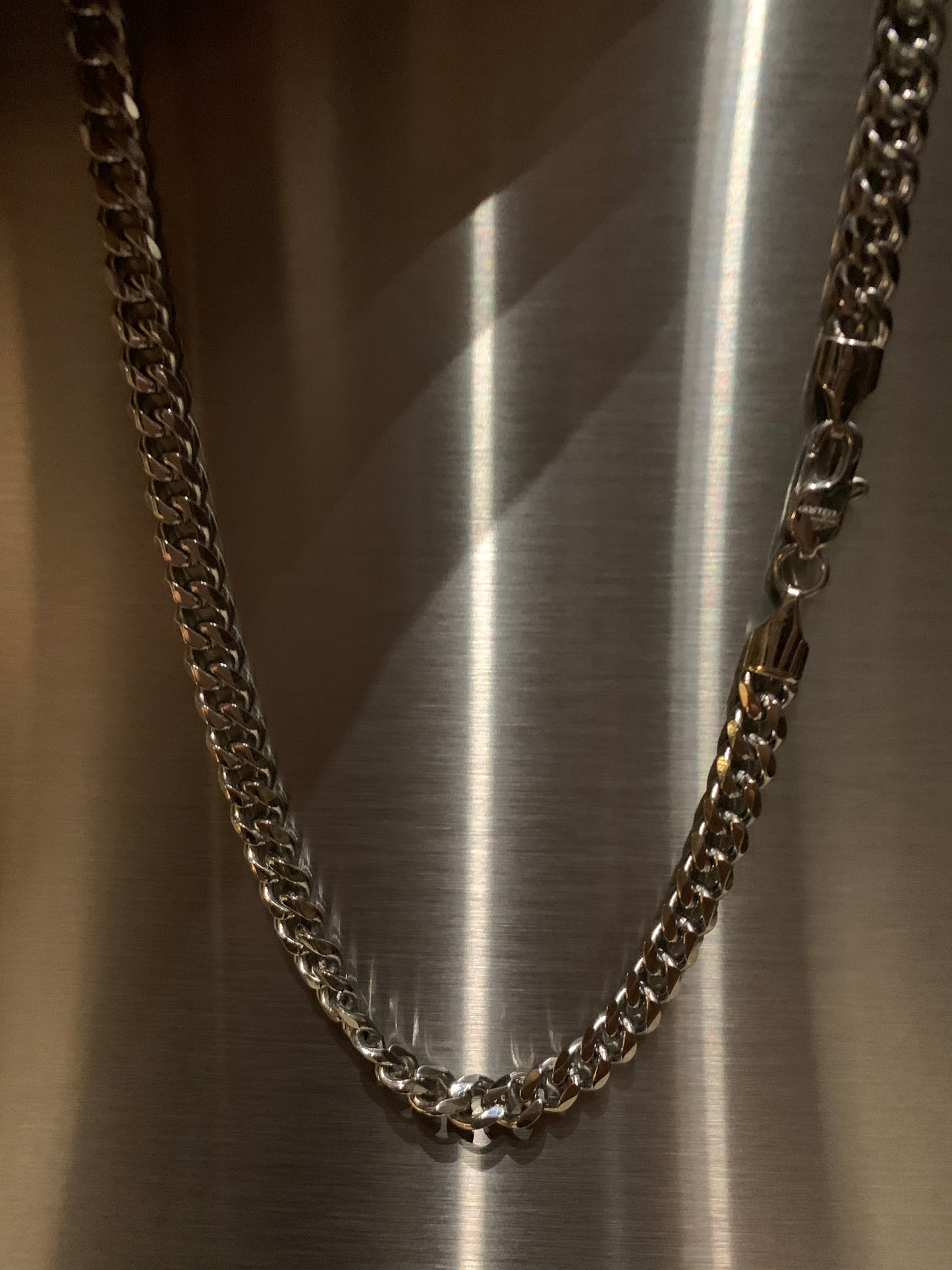 Stainless Steel Miami Cuban Chain 5mm 18"