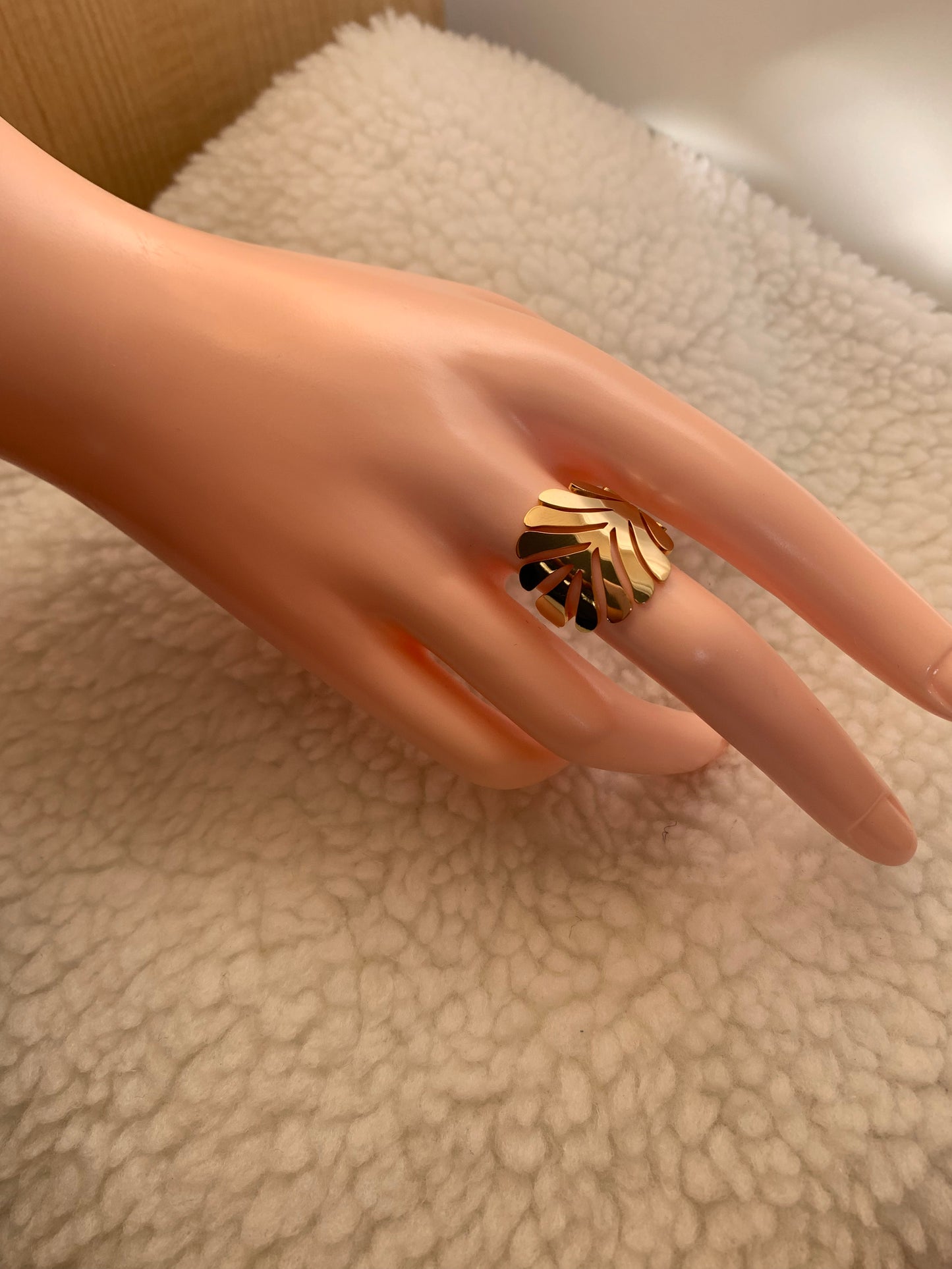 Gold Leaf Ring