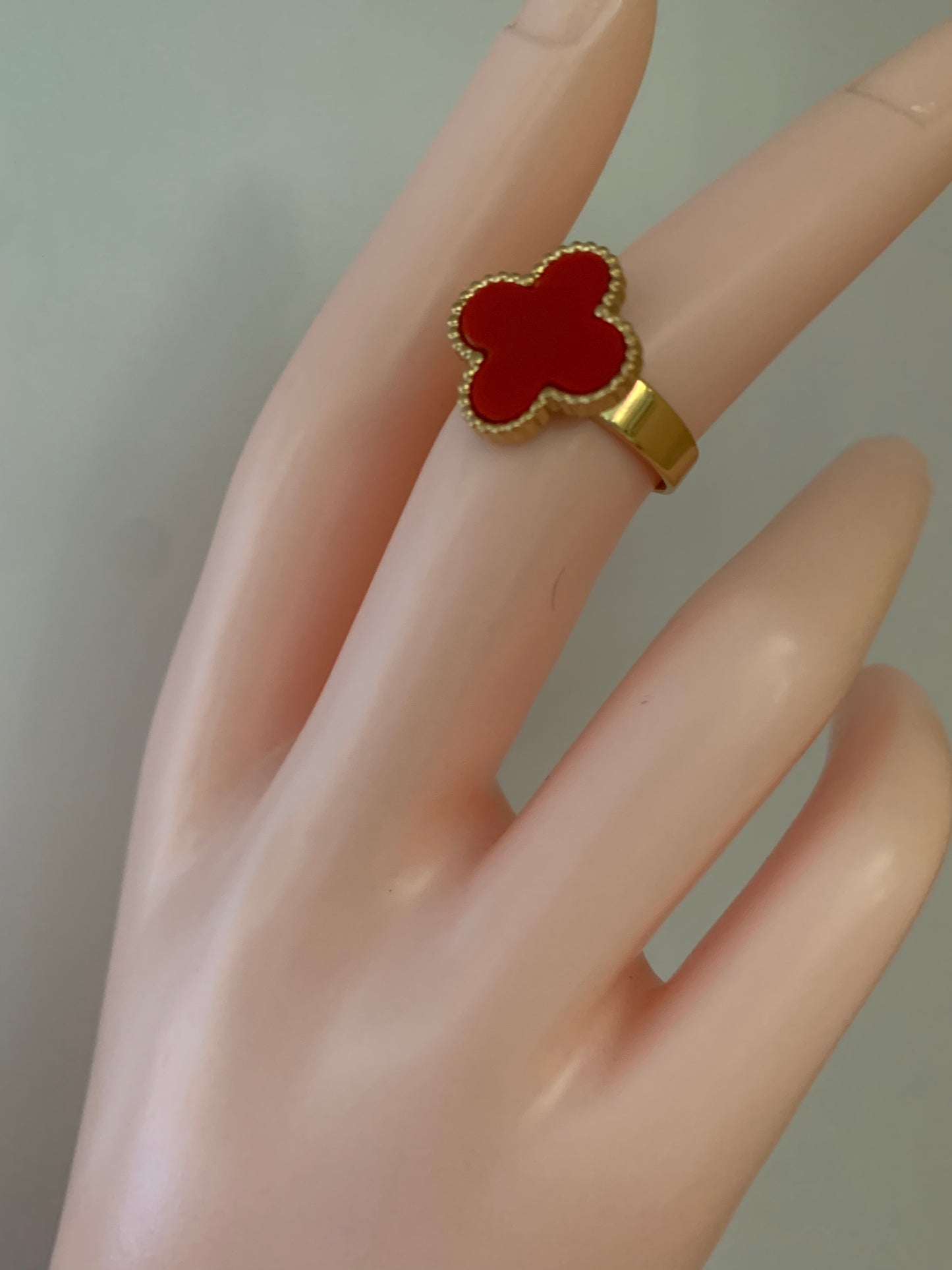 Four Leaf Clover Ring